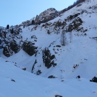 Le passage rive gauche de la gorge