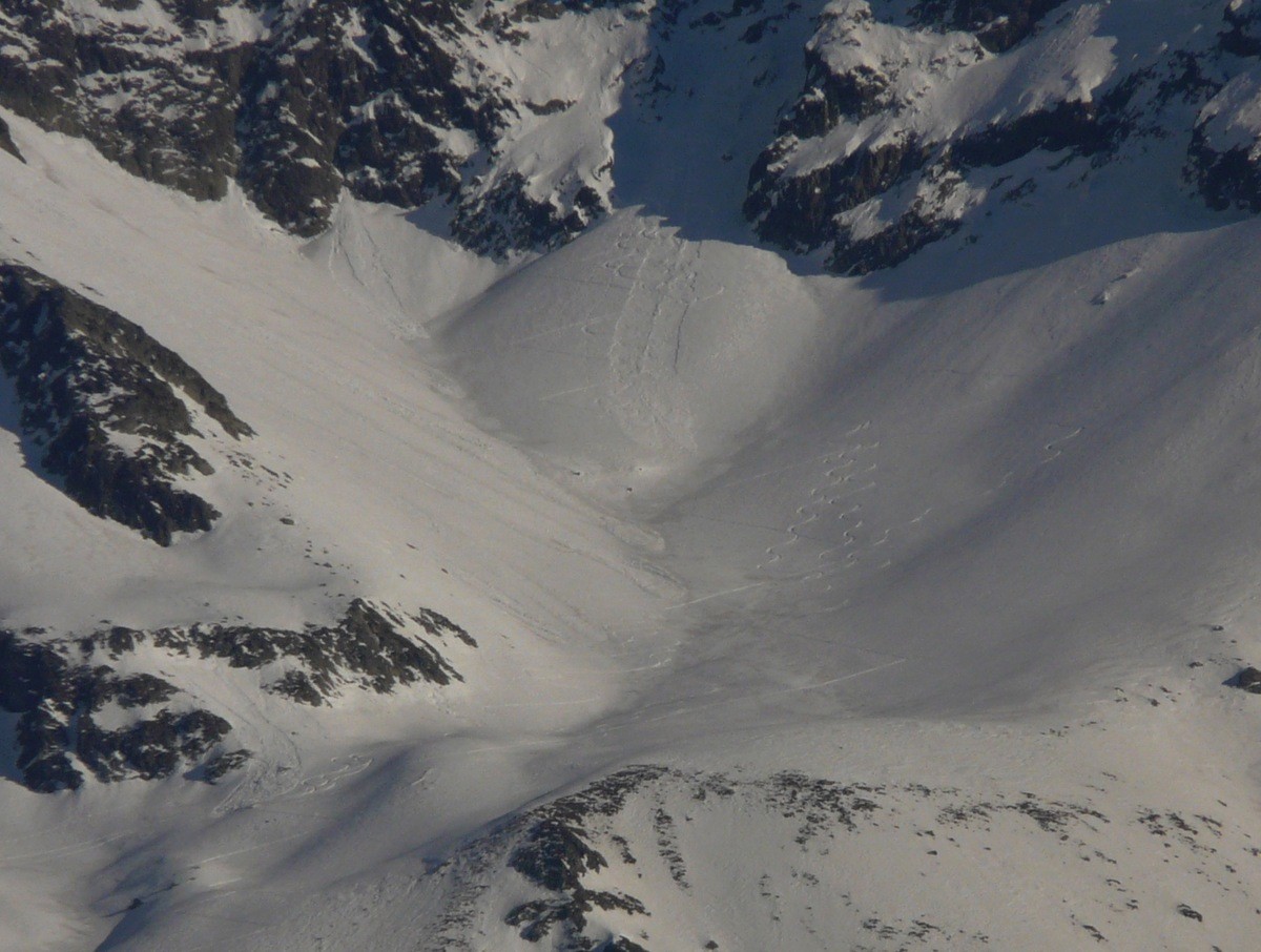 Nos traces du haut et les 2 coulées
