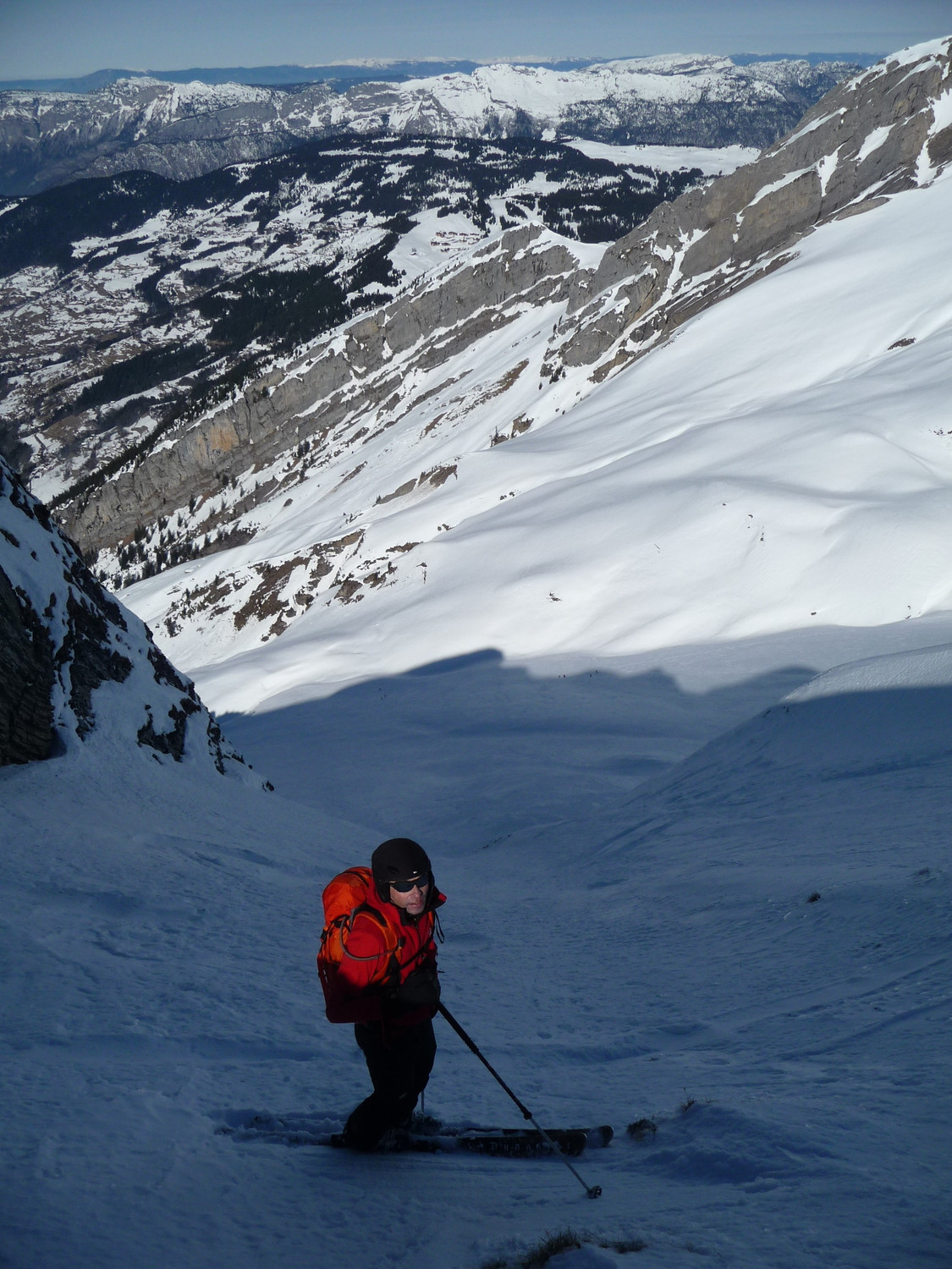 le haut du couloir