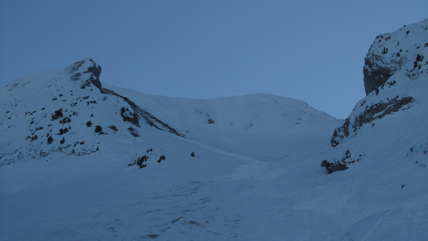 En bas de la combe
