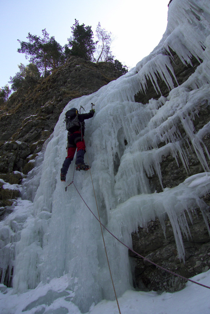 La Gorge, deuxième ressaut