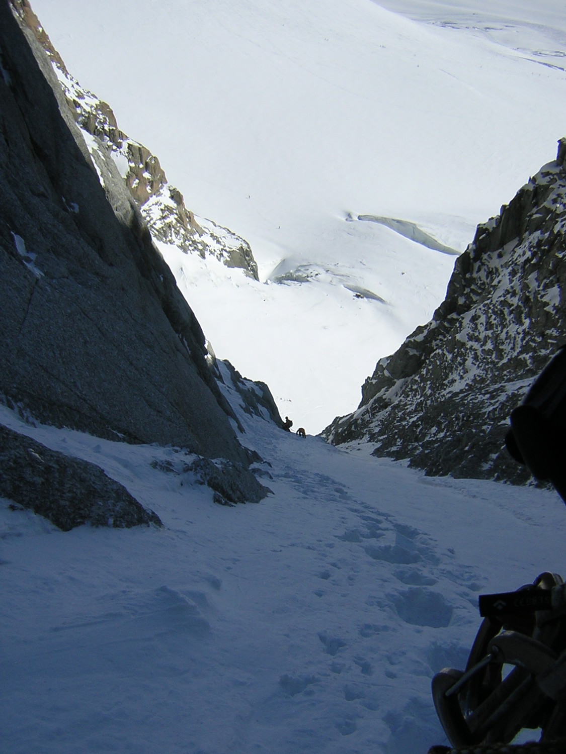 Le couloir vu de haut