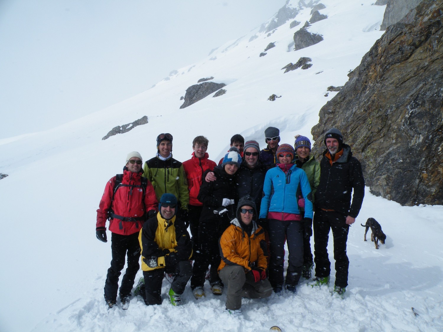 foto di gruppo alla bocchetta