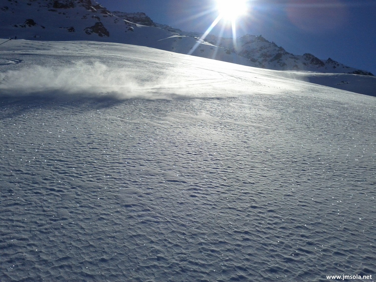 Nuage de poudre après le passage de Stan à mac 3!