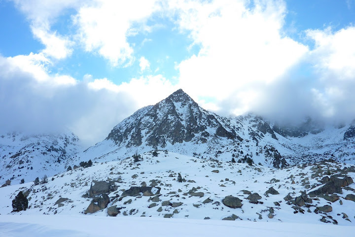 Face NW du Roc dels Isards
