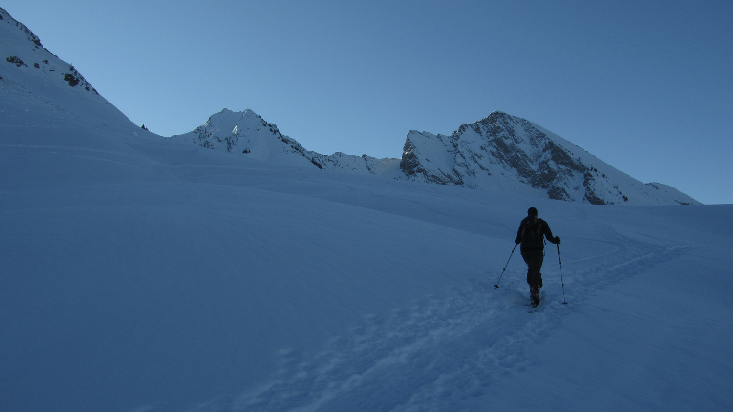 Approche de la Combe du Charvin