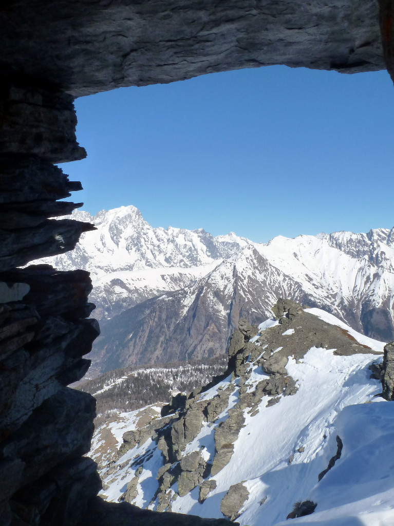 Grandes Jorasses au balcon