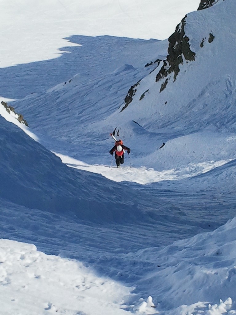 Luc dans le couloir