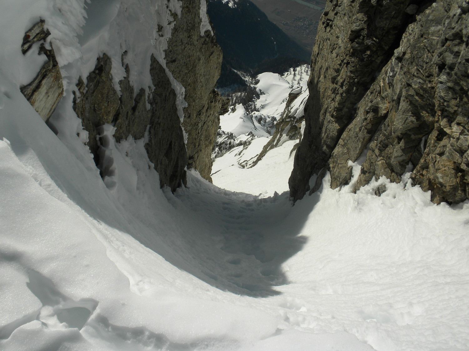 Le couloir de sortie