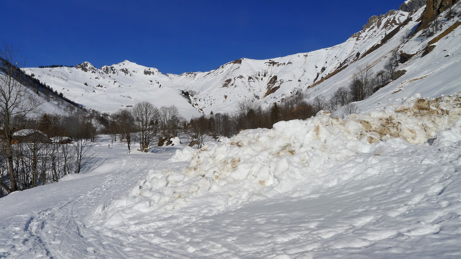 chalune depuis les chalets du foron
