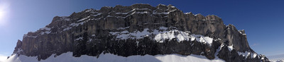 Panorama  des Rochers des Fiz face E