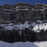 Panorama  des Rochers des Fiz face E