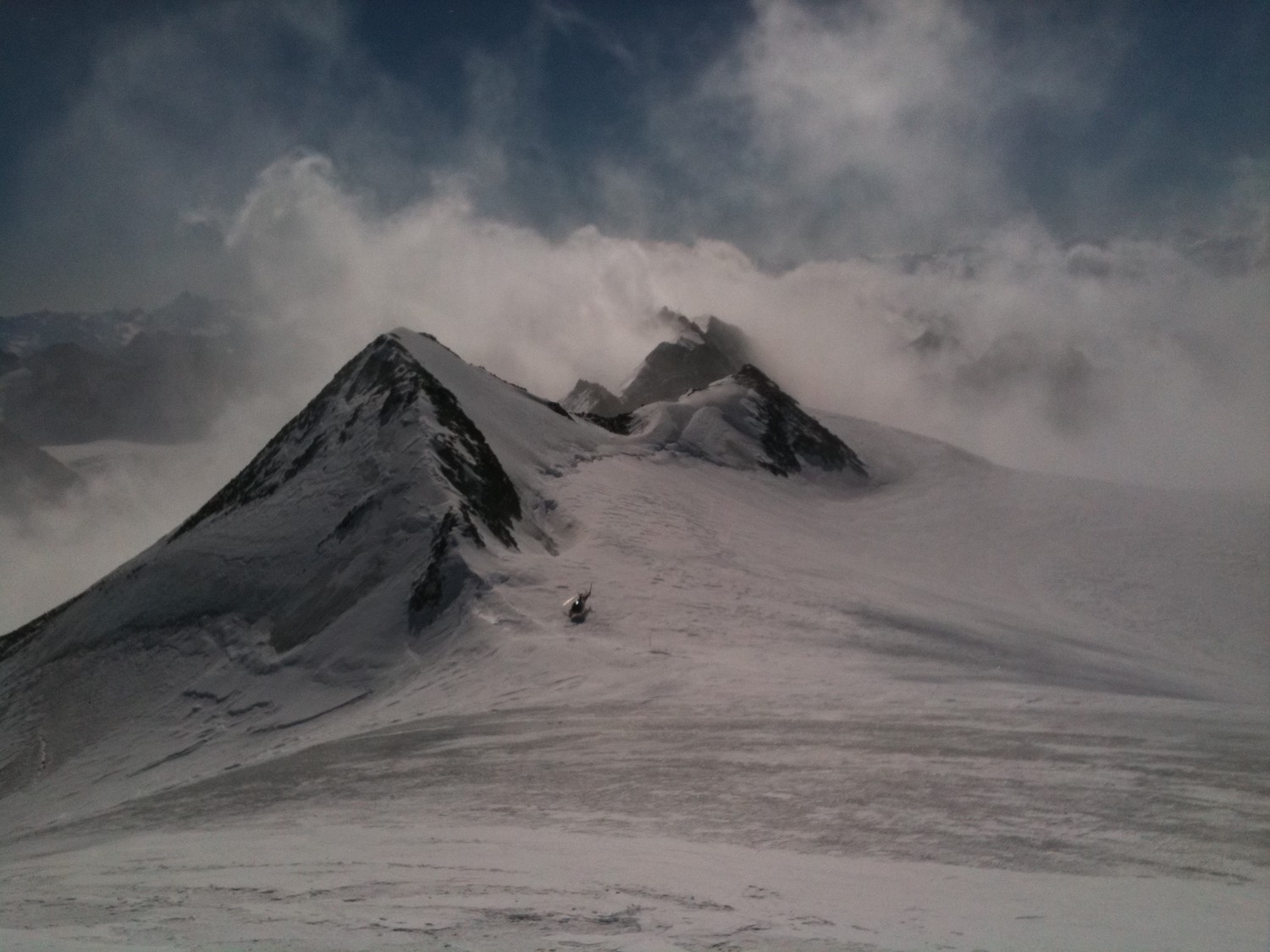 L'hélico d'AirGlacier