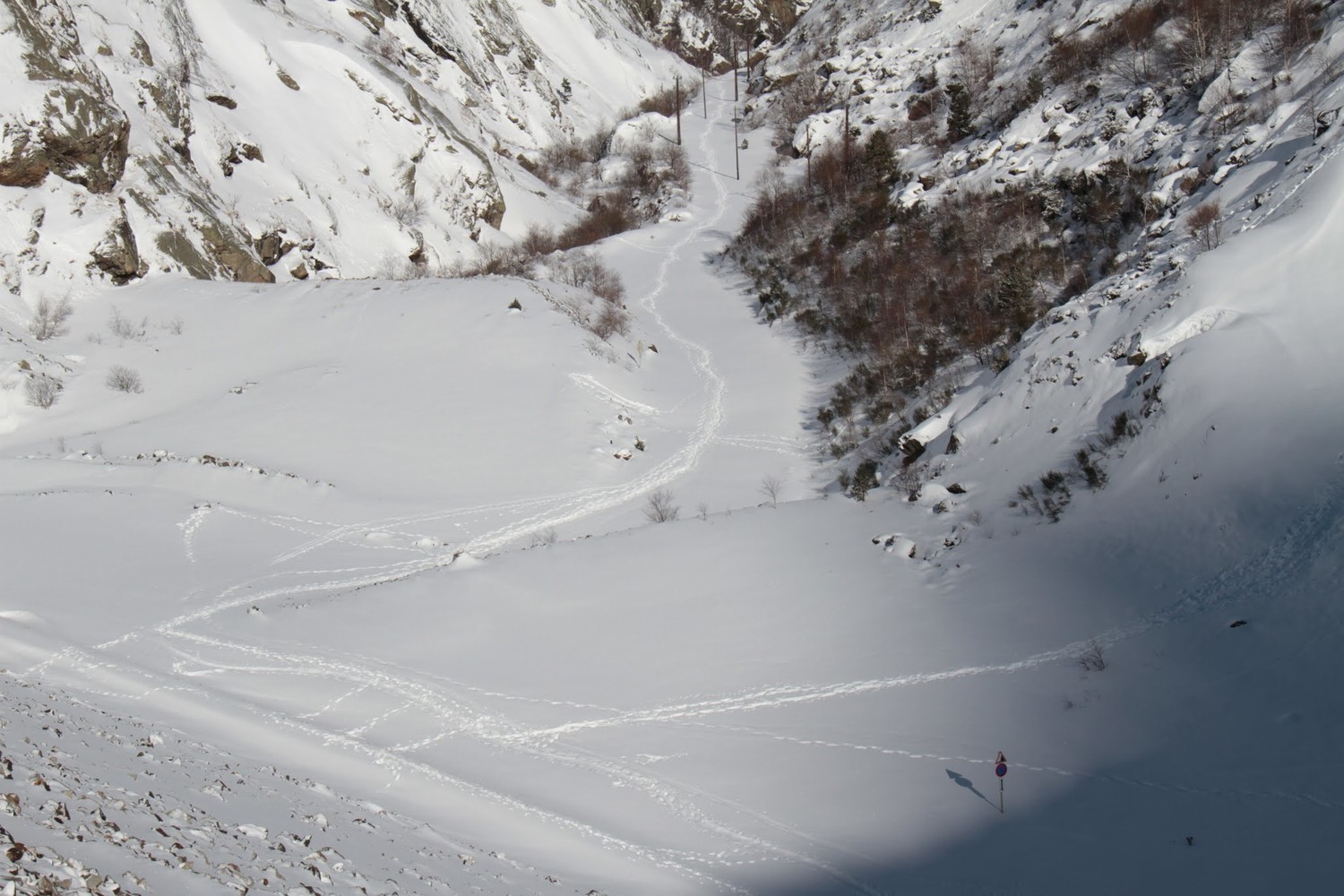 Nos traces à la montée