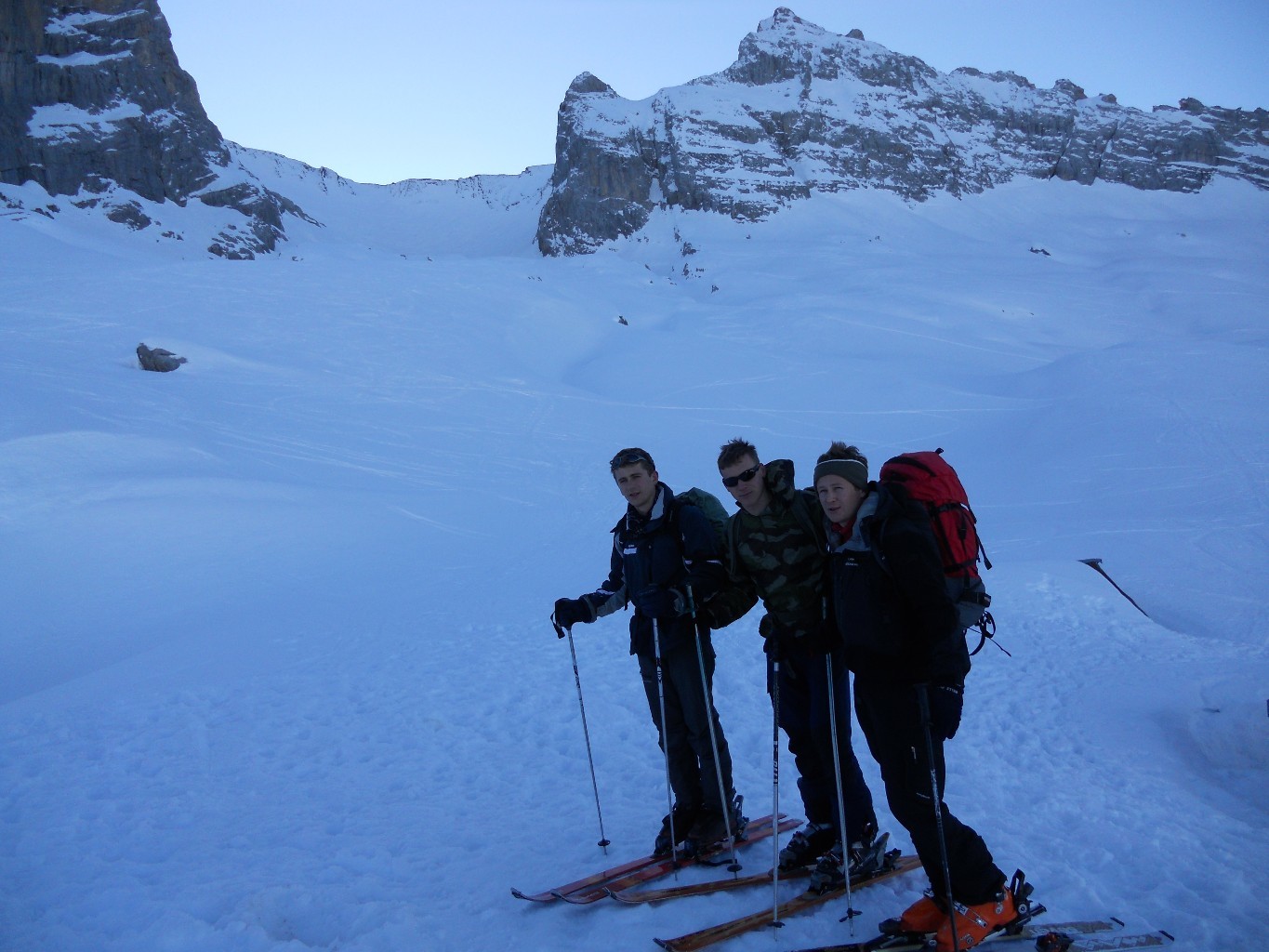 départ depuis le refuge de gramusset vers le col des verts