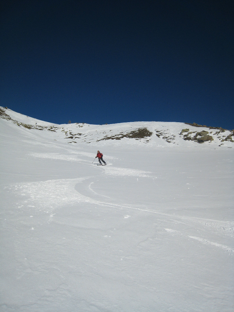bonnes conditions dans la descente