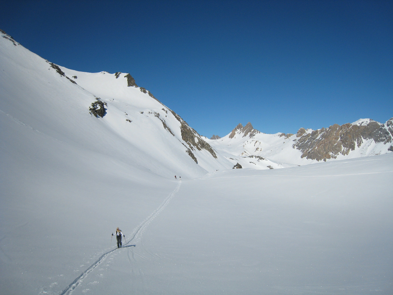 vers 2500m à la montée