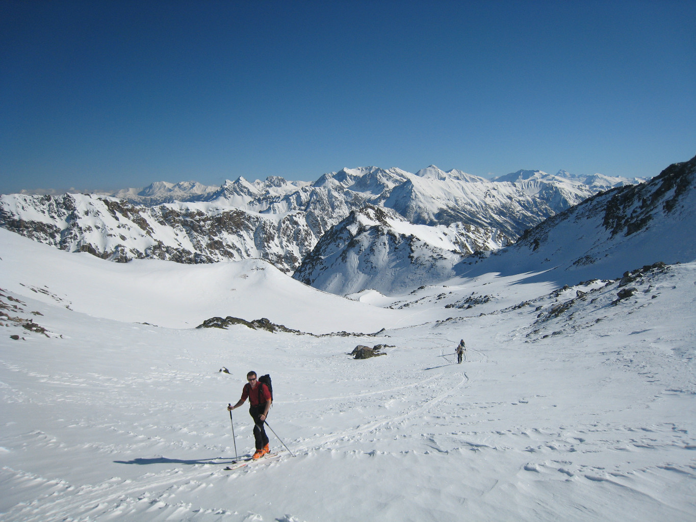 arrivée à la Crête de Mome