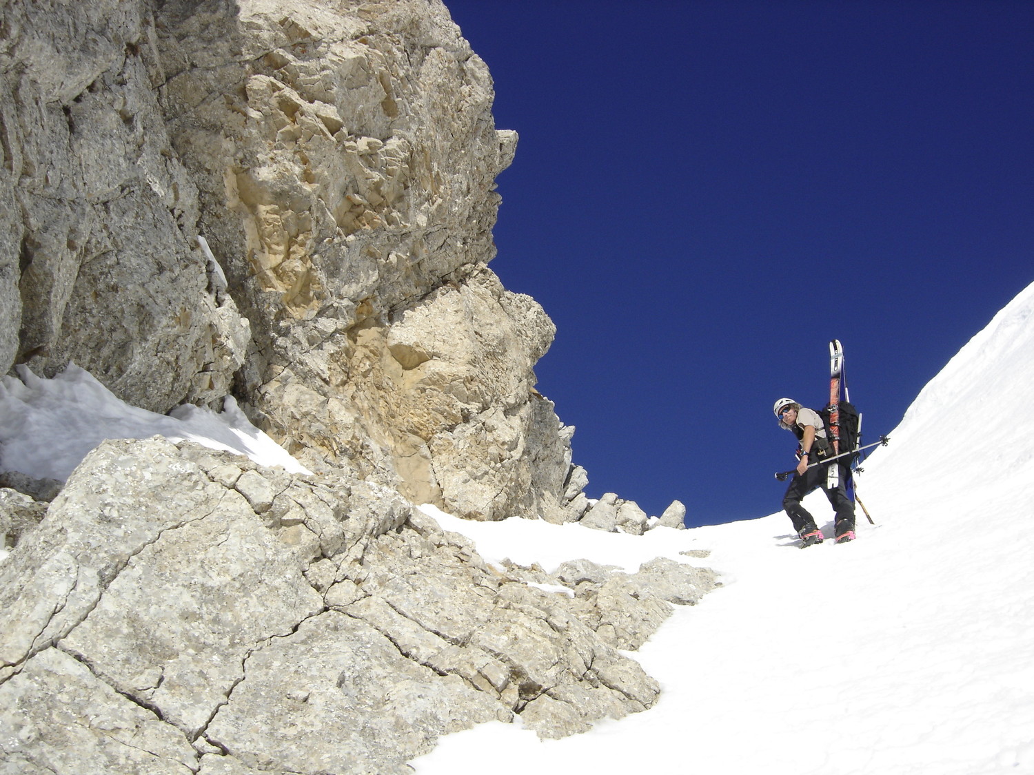 La sortie du couloir