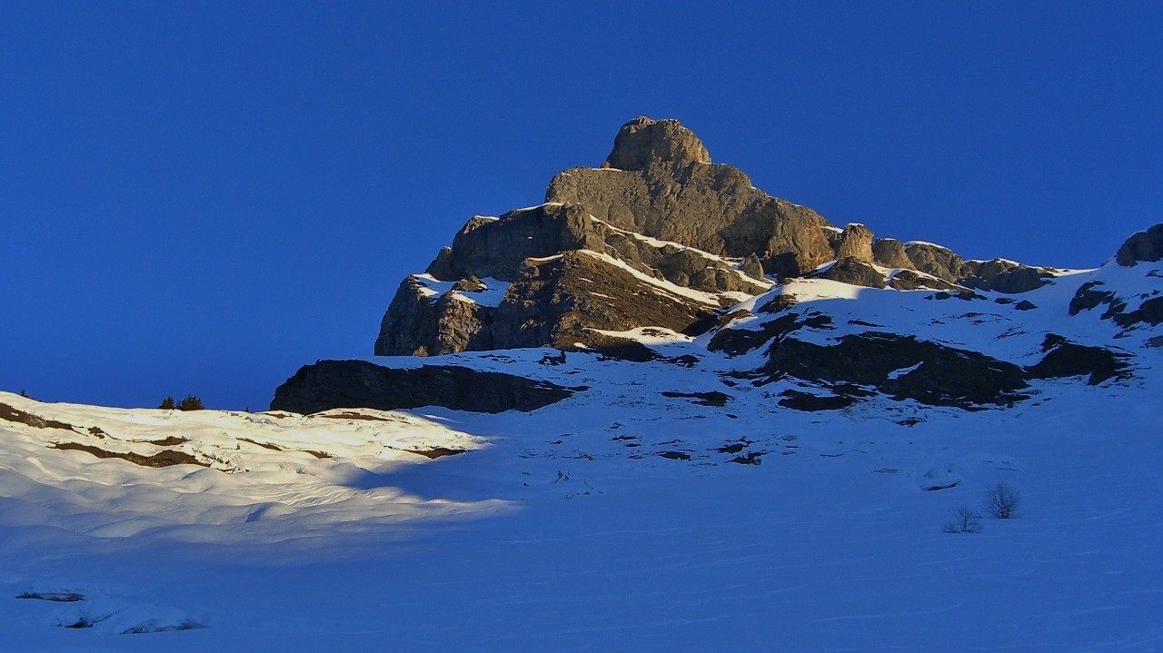 Aig de Varan - Etat des lieux au petit matin