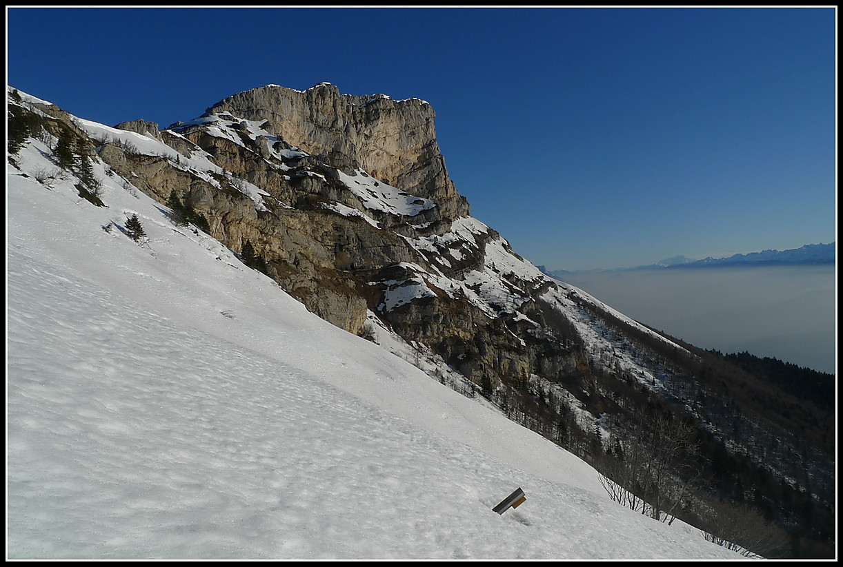 Pic St Michel pris sous le col de l'Arc