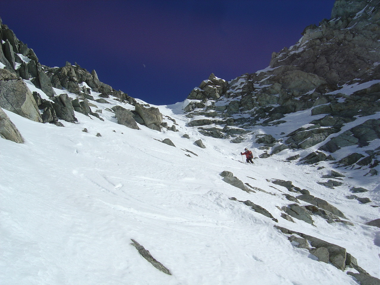 Christophe dans le haut du 2e