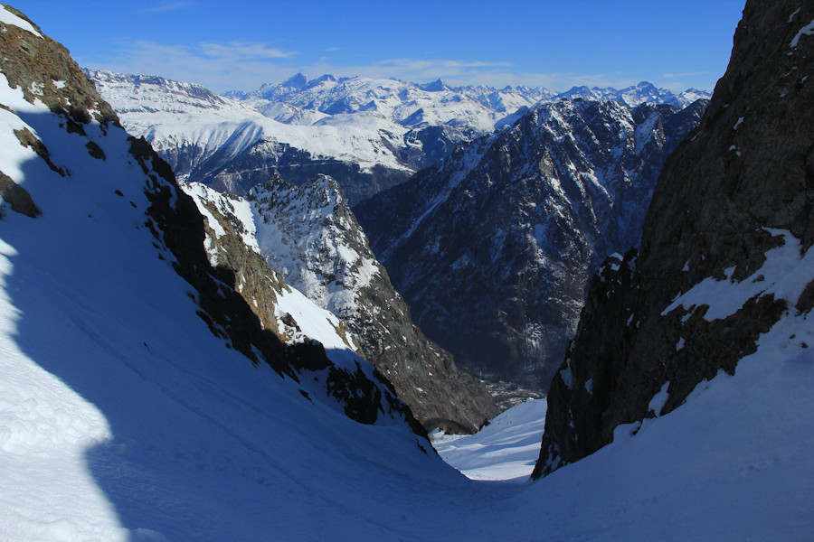 Pointe de Vaudaine : couloir E