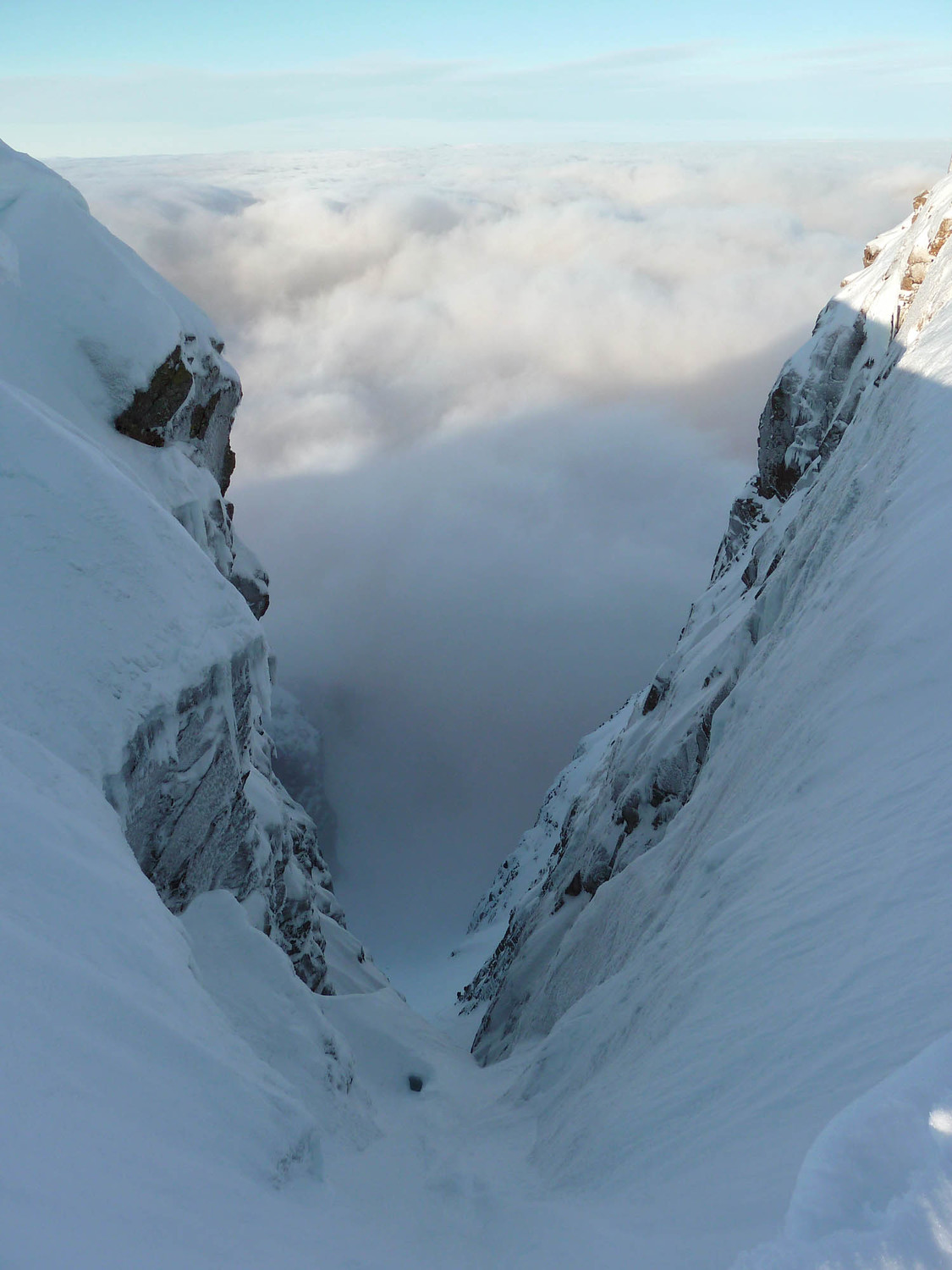 Gardyloo Gully, qui, on ne sait pourquoi, a échappé à un "Number machin Gully" comme nom !