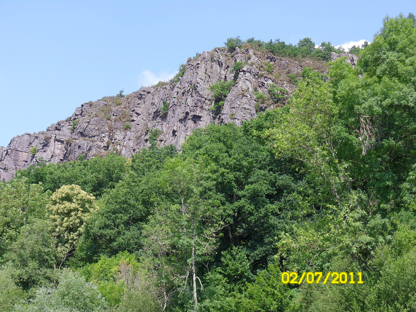 Clécy - vue depuis l'Orne
