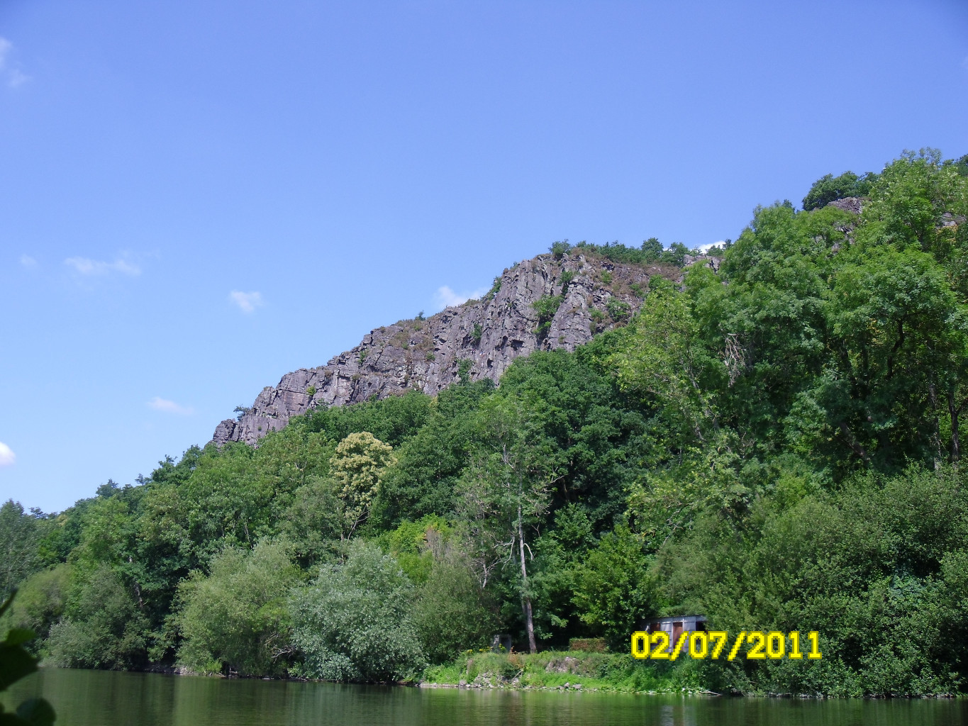Clécy - vue depuis l'Orne