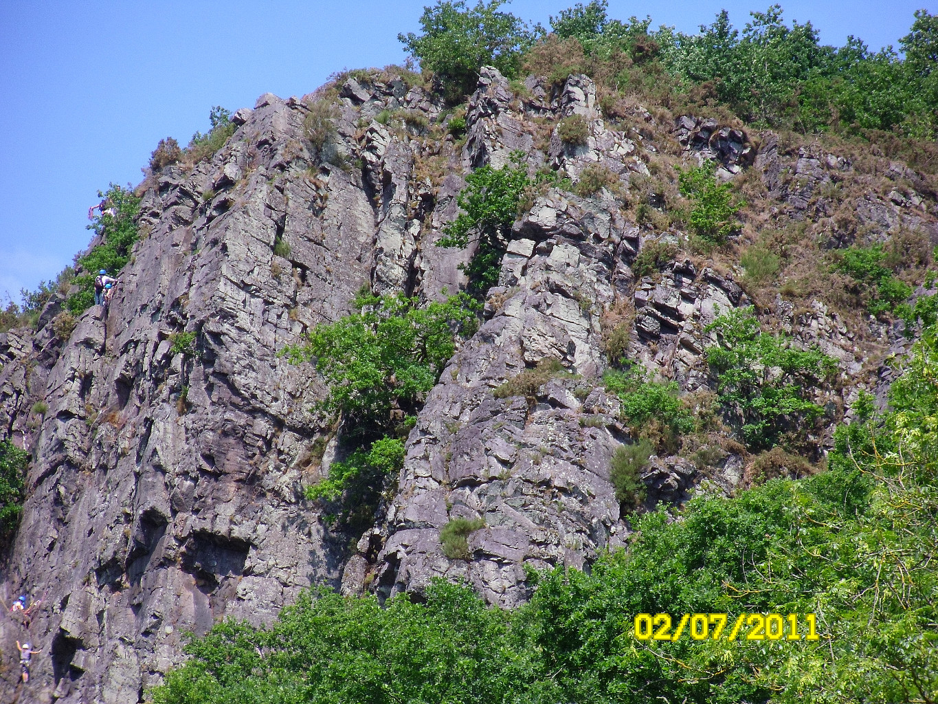 Clécy - vue depuis l'Orne