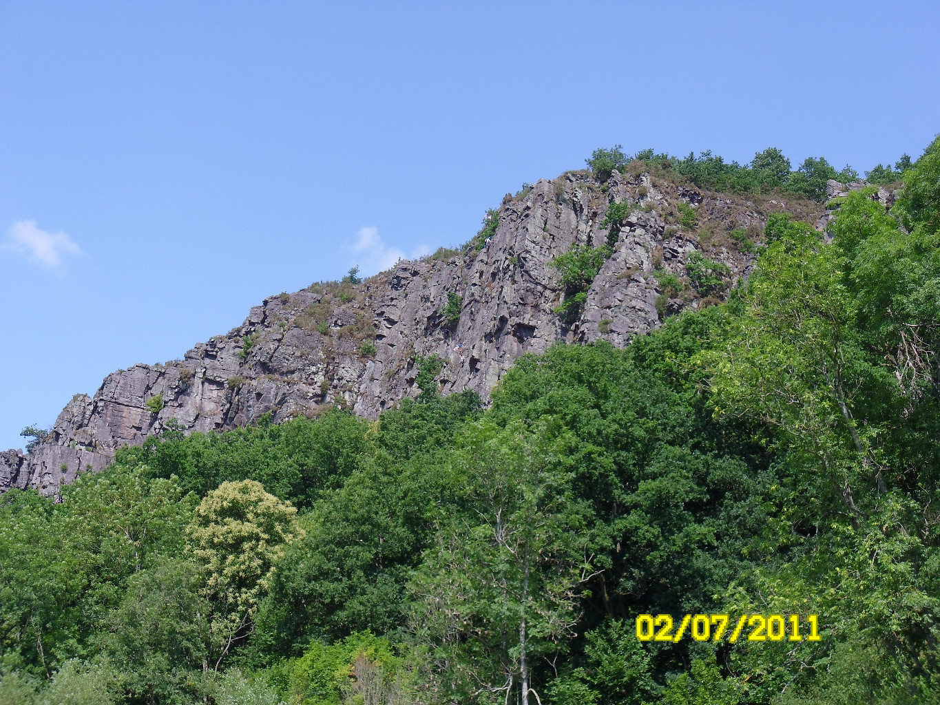 Clécy - vue depuis l'Orne