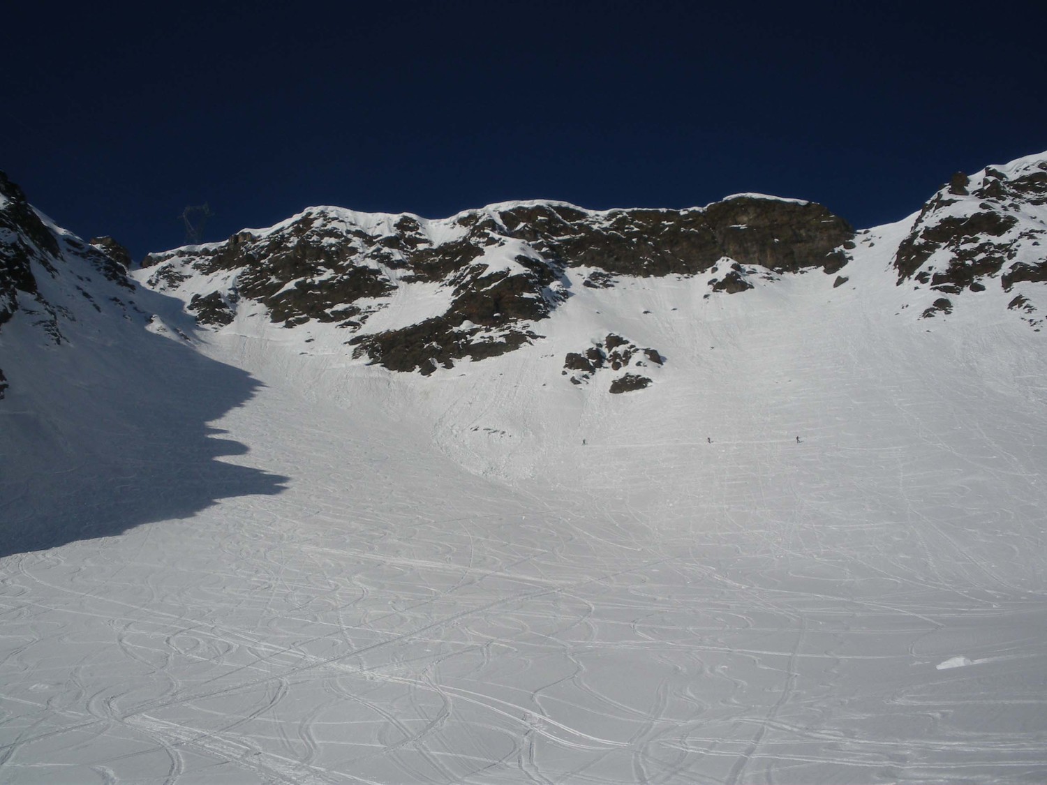 Couloir Nord et Col de la Terrasse.