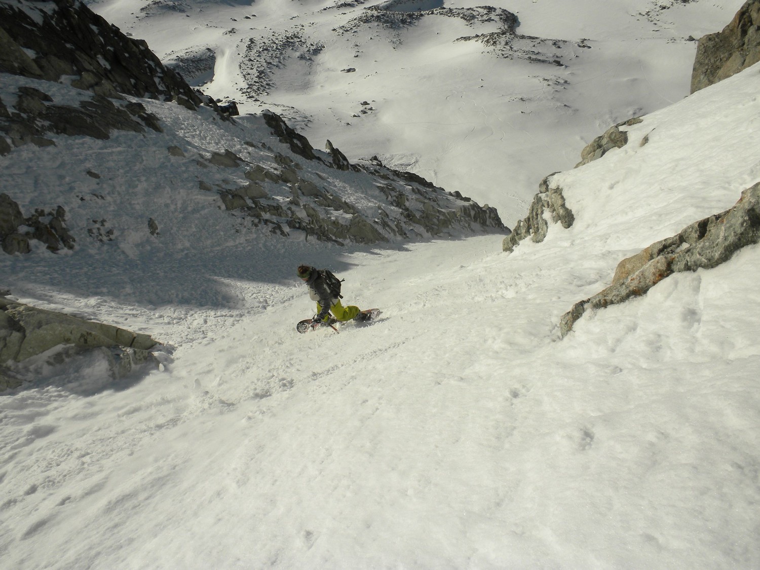le bas du couloir