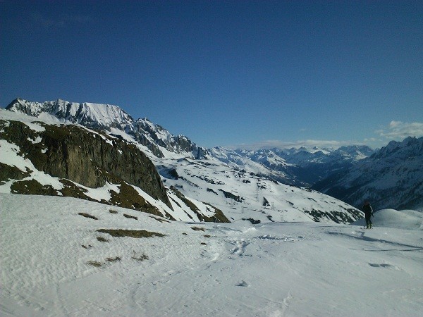 nelle immediate vicinanze del rifugio corno gries