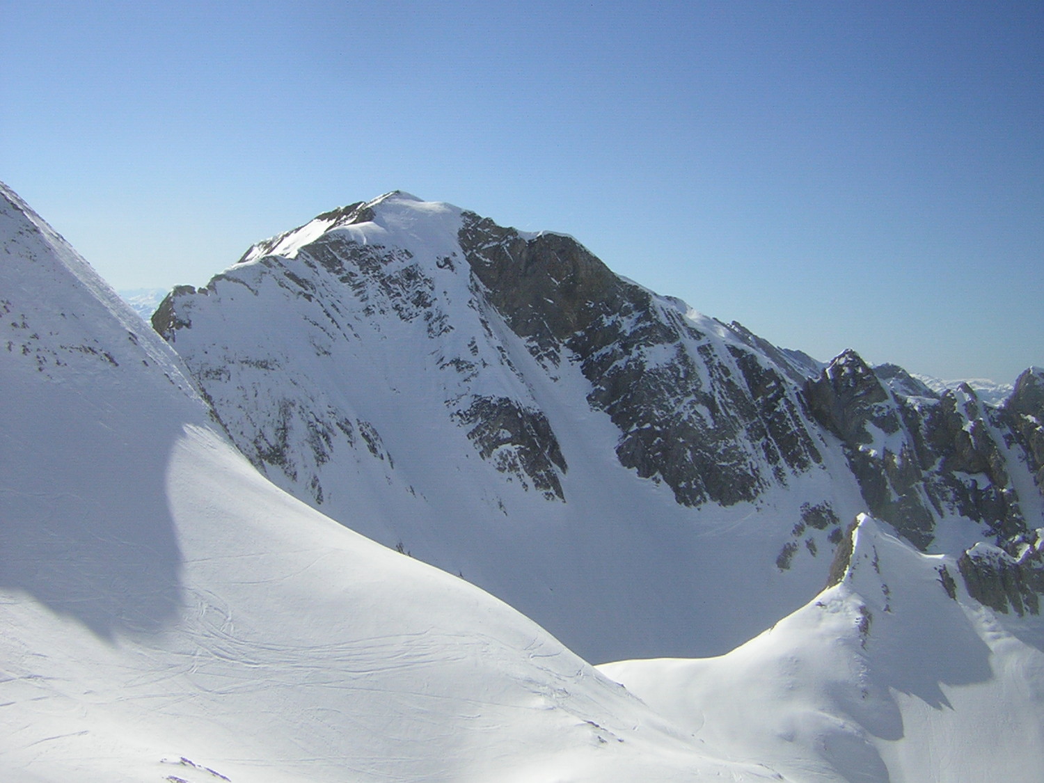 Mont Fleuri face NNE