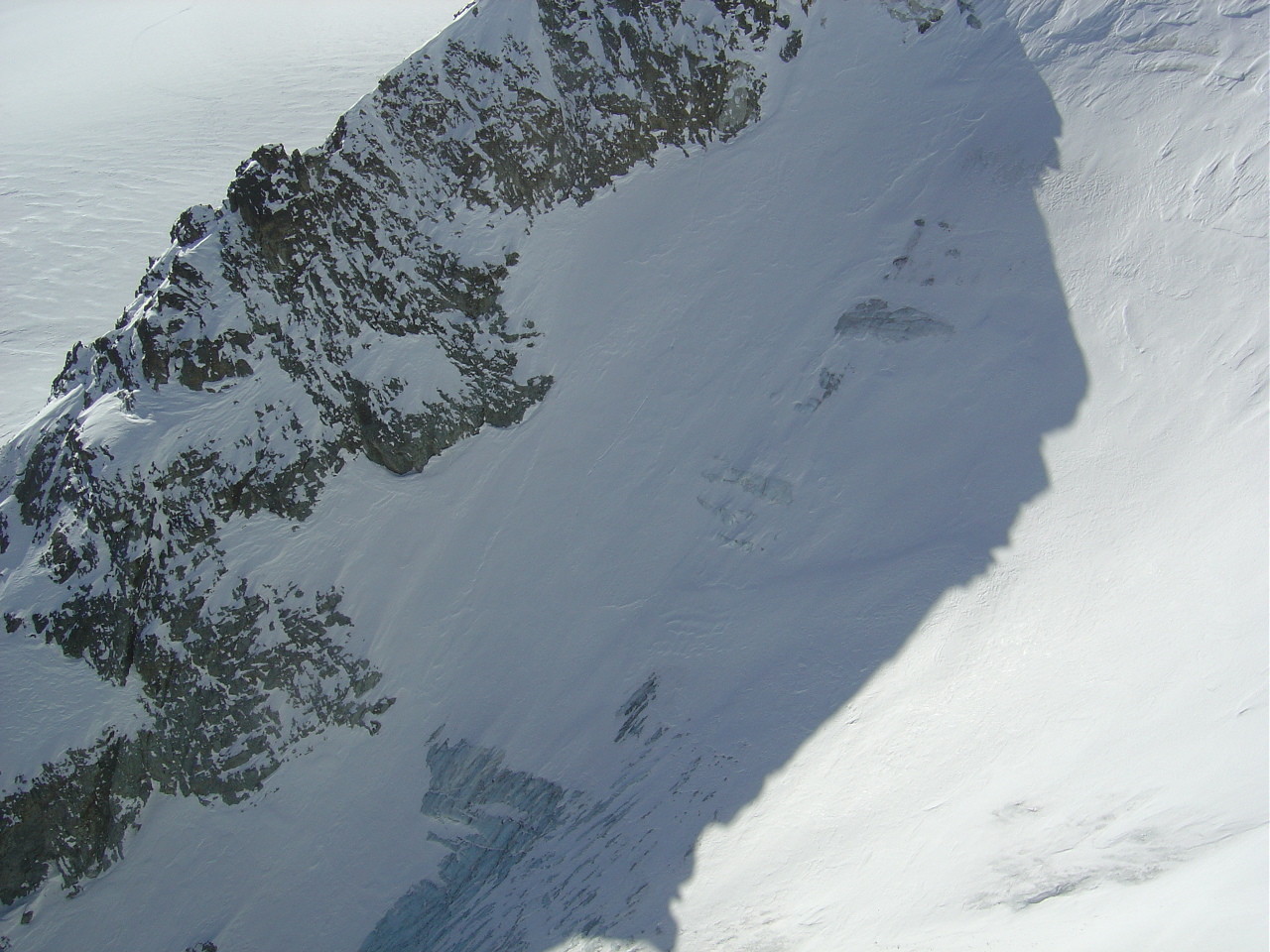 Haut du couloir de la Cabane