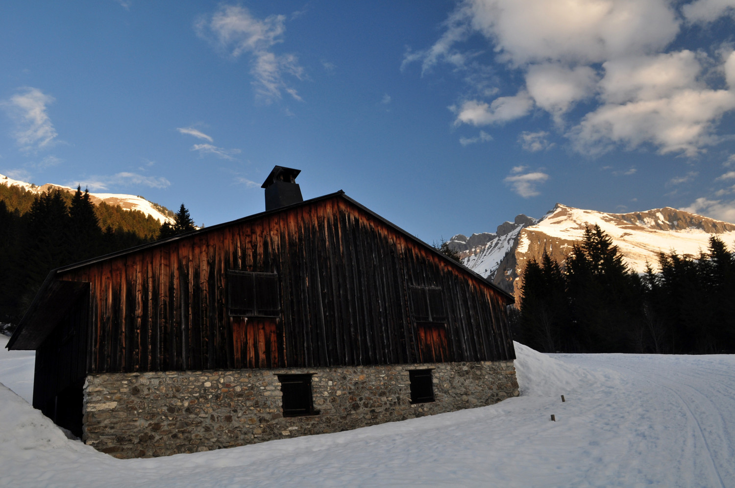 pointe du replan et chalet pas plan