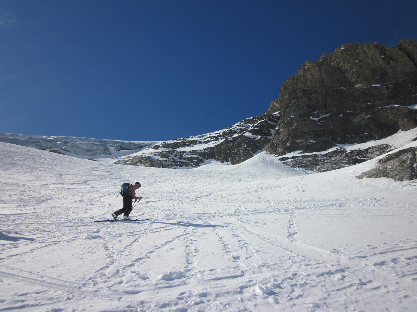 Montée au Schwarzhorn
