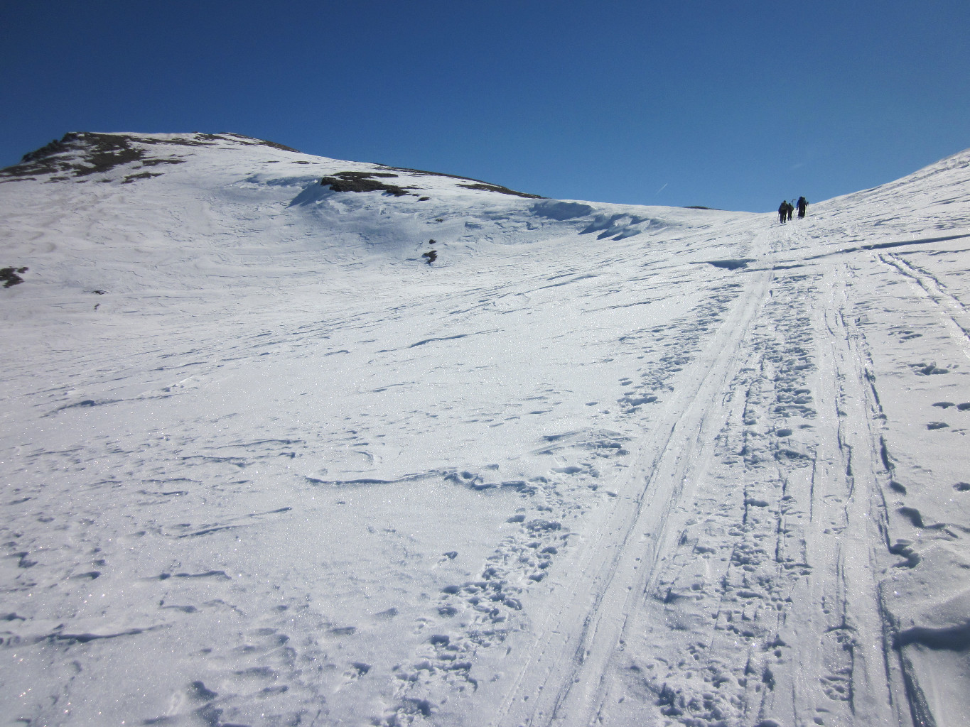 Montée au Schwarzhorn
