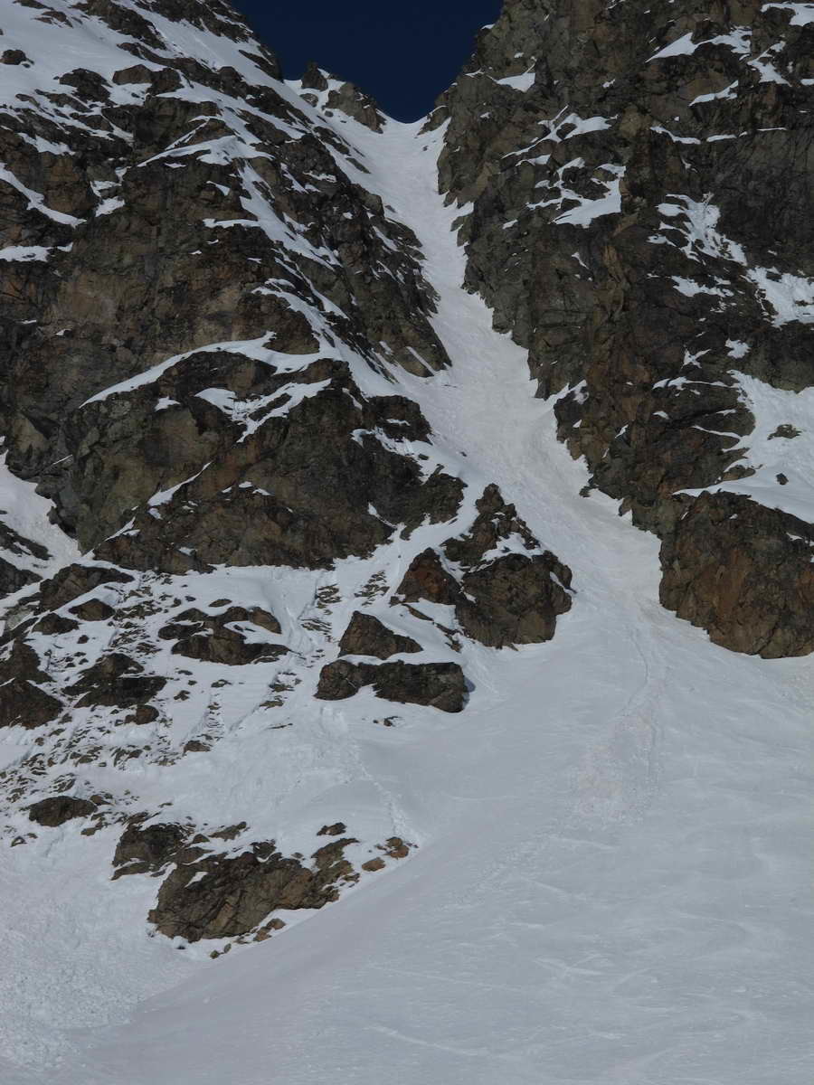 Il canale Sud Est del piz Albana