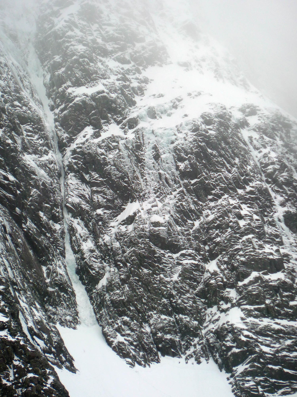 Point Five Gully : les 3 premières longueurs