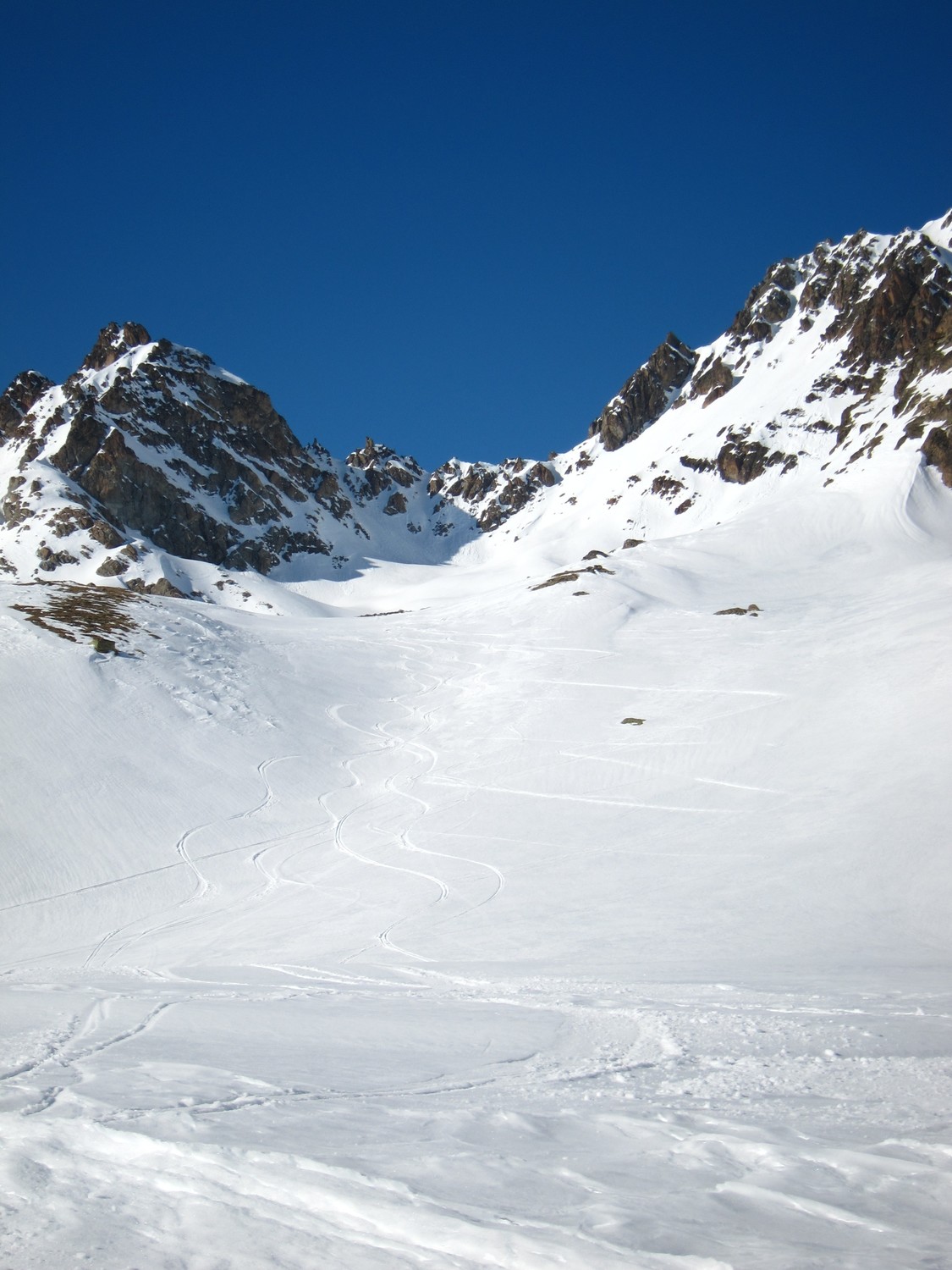ancora belle curve su firn nella Val Mura