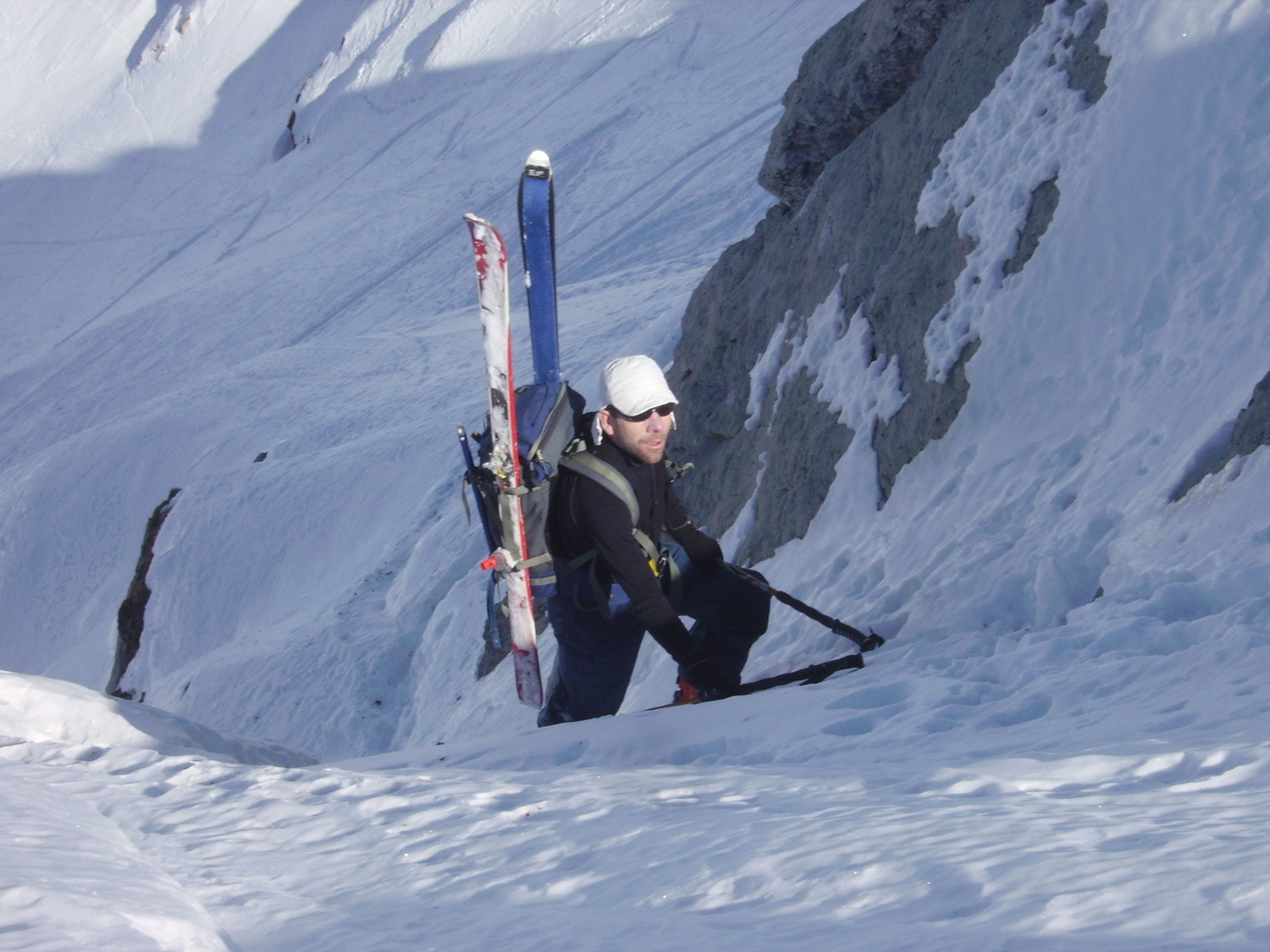 saharienne en sortie de couloir