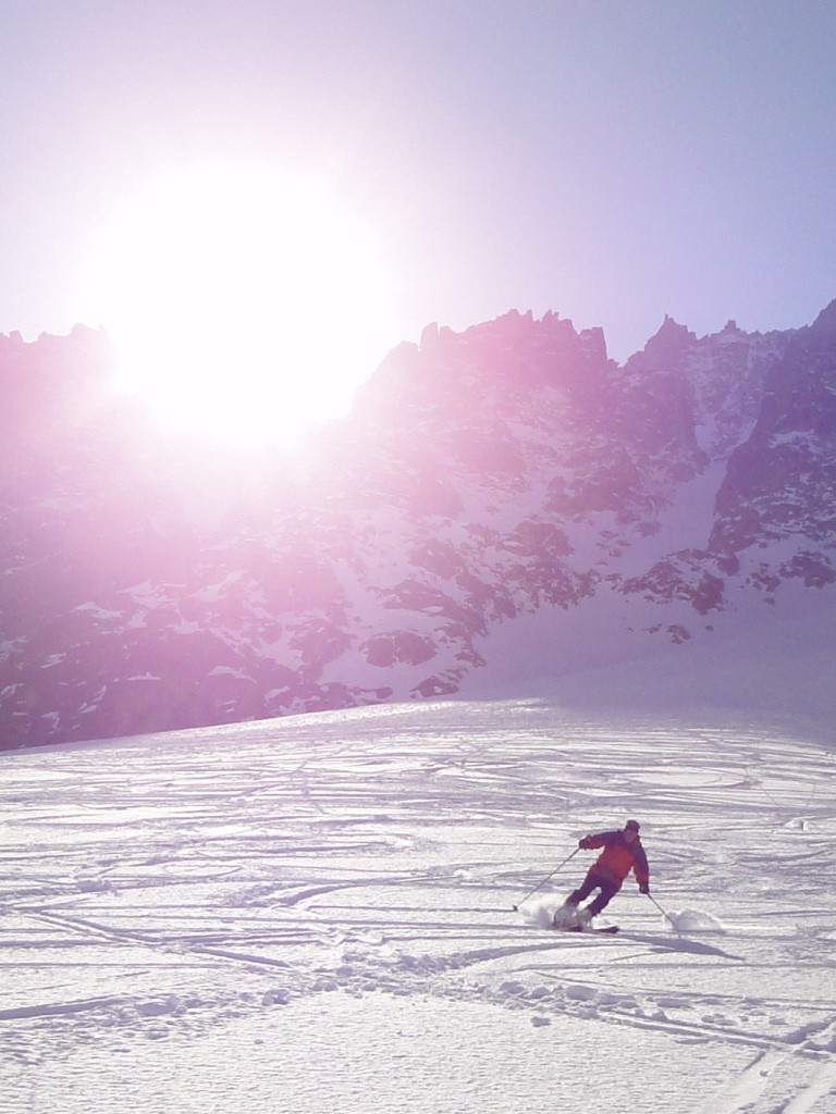 C'est déjà bien tracé, plus beaucoup de place ... vivement qu'il neige !