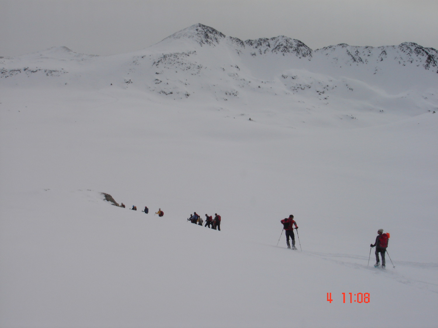Le plateau avant d'attaquer les pentes du rosari