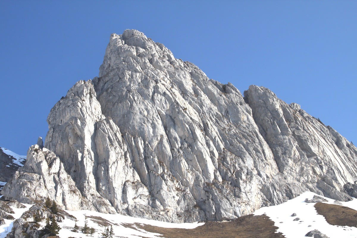 Les Cornettes de Bise, haut lieu de la grimpe