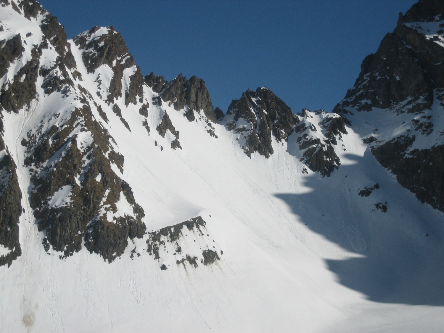col de la Balmette - versant W