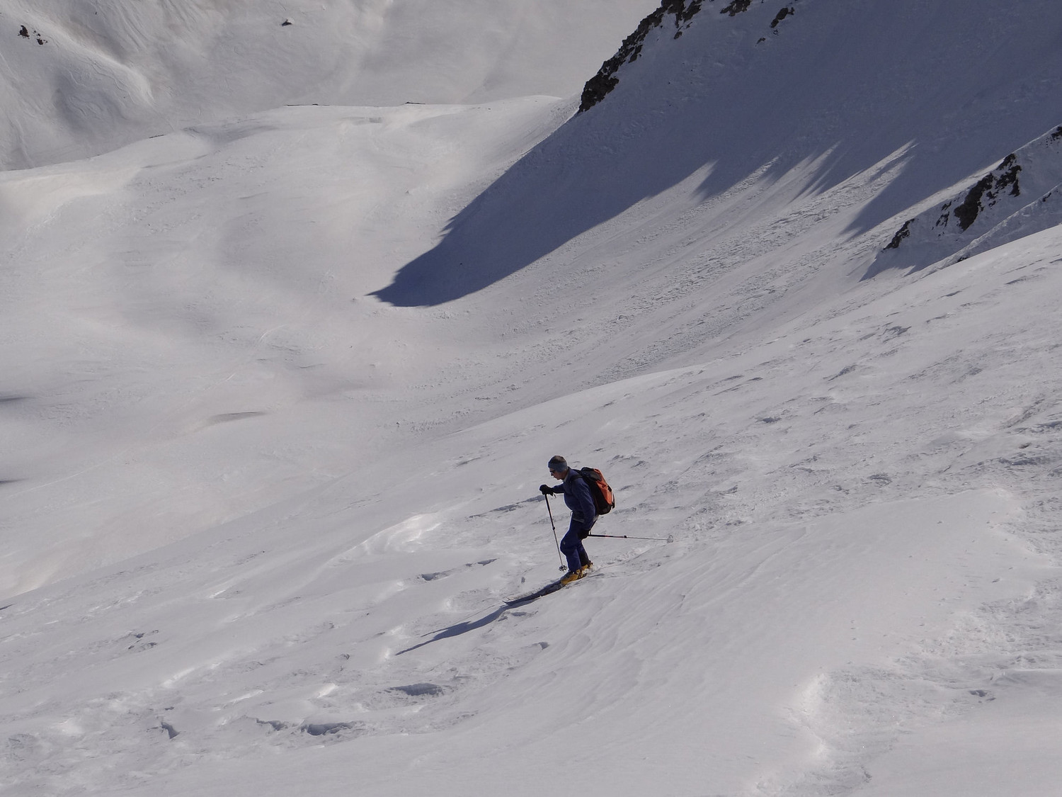 Descente vers le vallon d'Arminaz