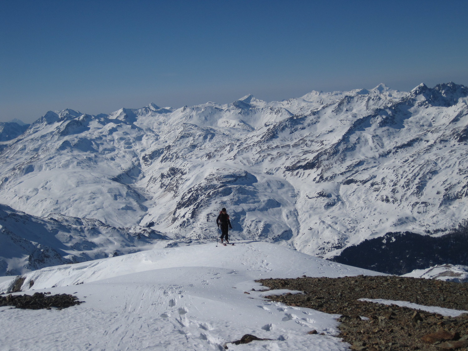 Sullo spallone sud della Flix